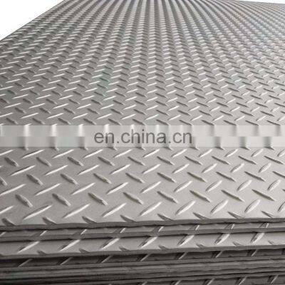 Tear Drop Diamond stainless steel checkered sheet 304 316 chequered steel plate