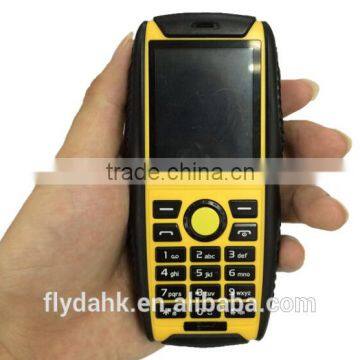W3 2.2 inch bar waterproof rugged feature phone ip68 dual sim card cell phone.