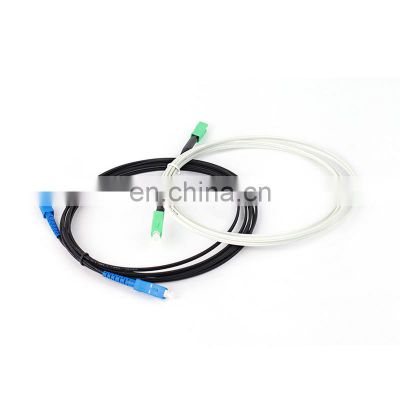 Optical collimator Factory 15m (49ft) MTP to 6LC UPC Duplex 12 Fibers lc12 OS2 9/125 Single Mode Breakout Cable LSZH by Hanxin