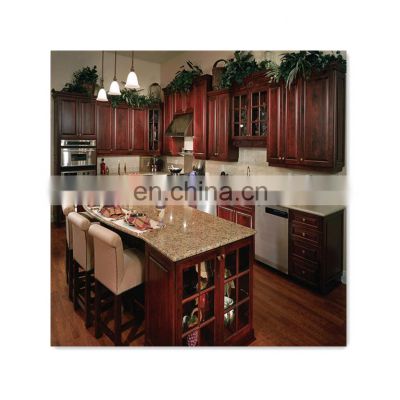 Custom built kitchen cabinets  all wood  cupboards