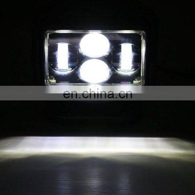 LED529 Wireless Remote Control Lignt 7 Inch Search Led Light Lamp Convex Lens and Round Lens 360 Around 120 Up 120 Down LANTSUN