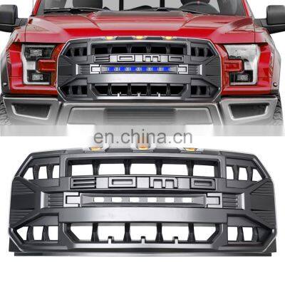 Grille For Ford F150 2015-2017 Letter Detachable With Led ABS High Quality And Good Fitting photo-5