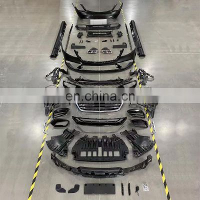 Wholesale factory price Body kit for Mercedes benz S-class W222 14-17 upgrade to S63 S65 AMG with front bumper rear bumper grill