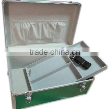 new beautiful green aluminum case aluminum frist aid kit with logo