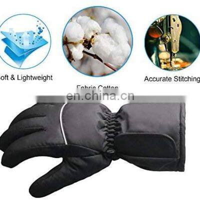 Manufacturers Waterproof Rechargeable Electric Heating Biker Ski Winter Warm Resistant Heated Gloves With Battery photo-2