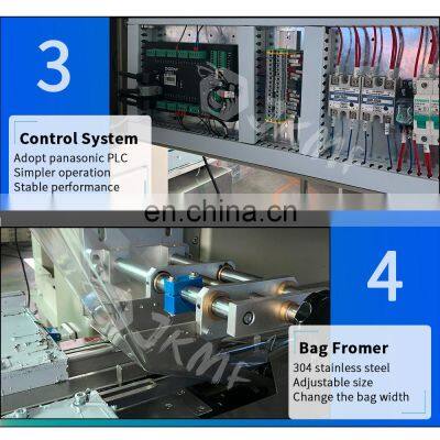 Good Quality Auto Bread Pillow Bag Horizontal Packaging Machine for Sliced Toast Bread Slice Bread Packing Machine Price