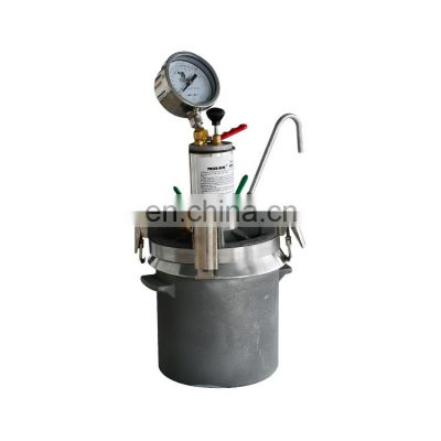 High quality 7L Fresh Concrete Air Content Meter Concrete Mix Air Entrainment Meter air content meter