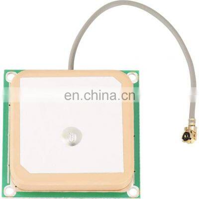 28dB High Gain GPS Active Antenna Ceramic Patch Internal Module Connector with Cable