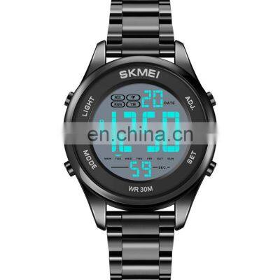 Hot Selling Skmei Brand 1849 Luxury Gold Digital Wrist Watch Men Waterproof 30 Meters Factory Price