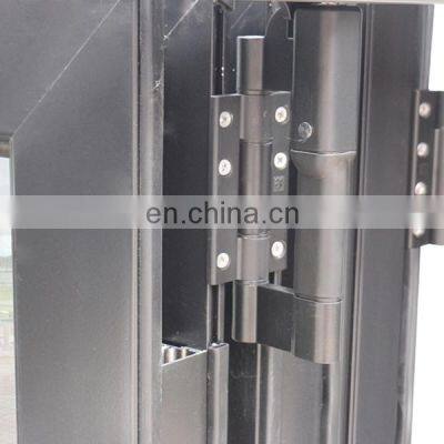 Waterproof Soundproof Aluminum Profiles Tempered Glass Bi-fold Folding Balcony Window