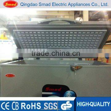 Mini wholesale silver color chest freezer for sale