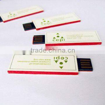 Green and Environmental Protection Paper USB Flash Drives/ Creative USB