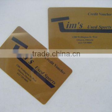 Contactless PVC Hotel Membership Card Hotel VIP Card Restaurant Membership Card