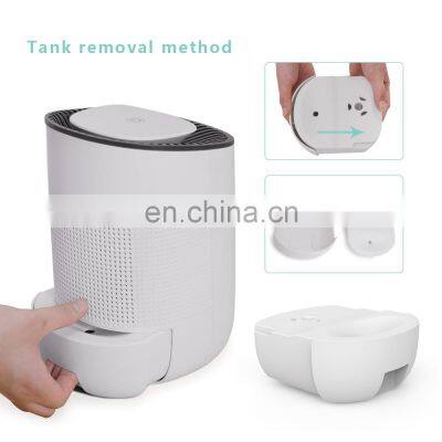China OEM Color /ODM 600ML Silence Works Well Mini Portable Dehumidifying Controller Home Dehumidifier photo-2