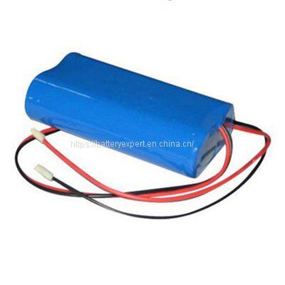 6.4V 18650 2S1P 2000mAh 1500mAh 1400mAh 1300mAh LiFePO4 Battery Pack for solar lighting