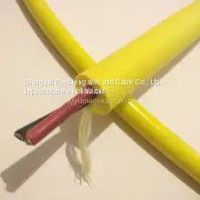 Salt Water Proof Cable 2 Core 28/26/24/20/18/17/13AWG Zero Buoyancy Twisted-pair Cable ROV Zero Gravity Cable photo-2