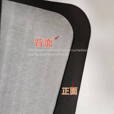 Disposable Non-woven Black Barber Bib Hair Tools Dyed Hair Wai Cloth Waterproof Dustproof Thickening photo-5
