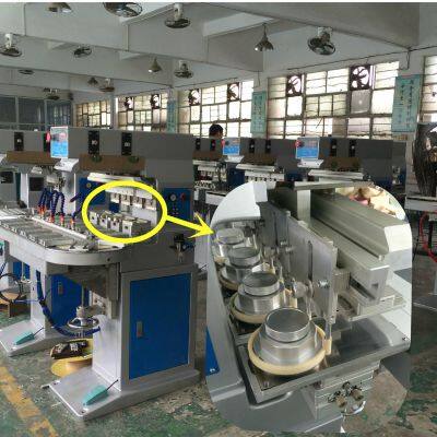 Housing 4-color Pad Printer With Conveyor photo-5