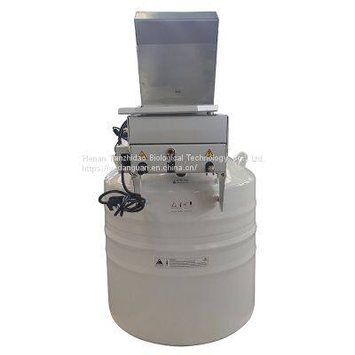 Cambodia Small Biological Sample Storage Tank Liquid Nitrogen Gas Phase Tank Cryobank2400 KGSQ photo-4