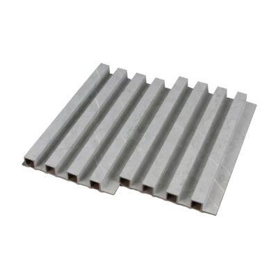 Wpc Cladding 3d Board for Exterior and Interior Wall Wpc Fluted Composite Wall Panels