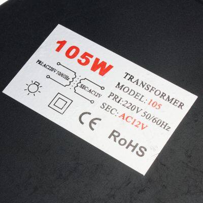 220V to 12V Waterproof 50W/105W/200W/300W/400W Underwater Light Transformer photo-4