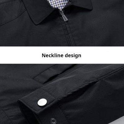 Business Fit Colorful Casual Sports Windproof Waterproof Men's Long Sleeve Sunblock Yoga Jacket photo-3