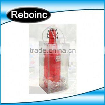 Promotional PVC Wine Bottle Ice Bags