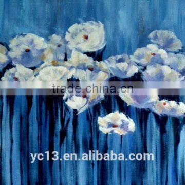 still life flower oil painting on canvas