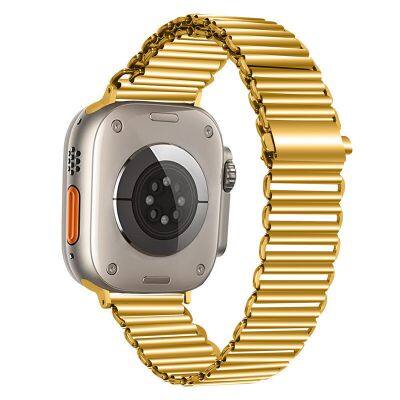 Smart Watch Sport Metal Straps Stainless Steel Band for Iwatch 6 7 8 ultra 41 45 49mm 44mm Smartwatch Bands