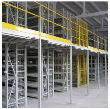 White Yellow Color Attic Type Shelf