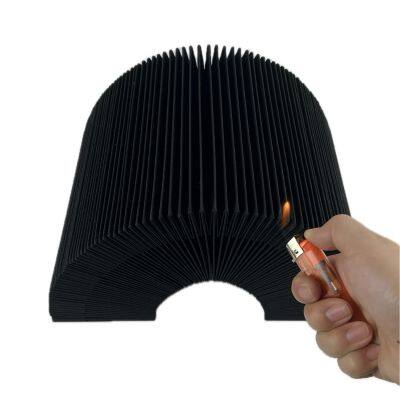 Customized Protective bellows cover accordion for laser machine fire resistance