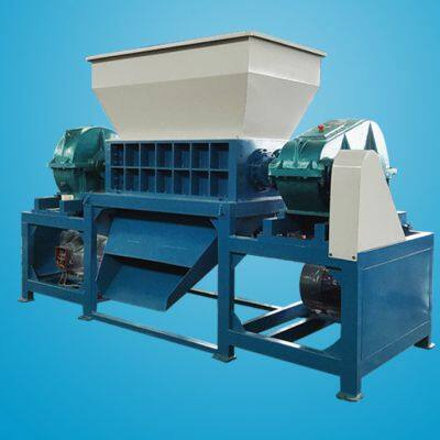 Rugged Dual-shaft Shredder - Powerful Waste Handling with High-quality Motor and Gearbox