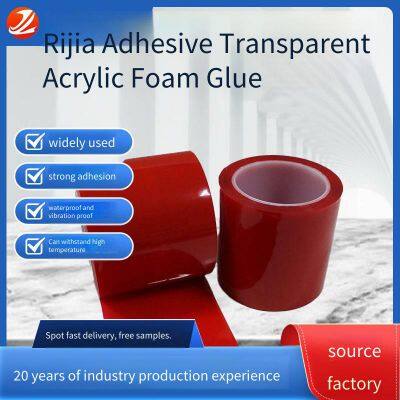Transparent Acrylic Foam Double-sided Tape, Direct From the Factory, High Transparency, Juze Brand