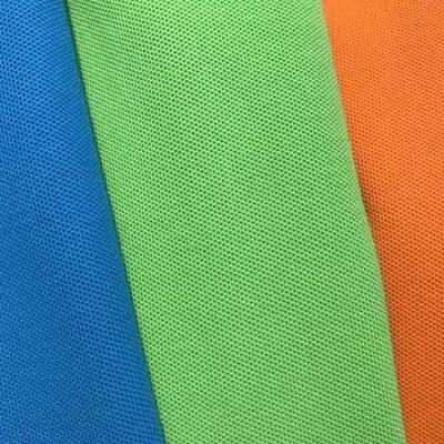 Guangzhifeng 5966# Classic Double Pique, 210g In-stock Cotton-polyester Double Pique With Singed Finish, Comfortable Handfeel, Suitable for Uniforms, Advertising and Casual Wear Fabrics photo-2