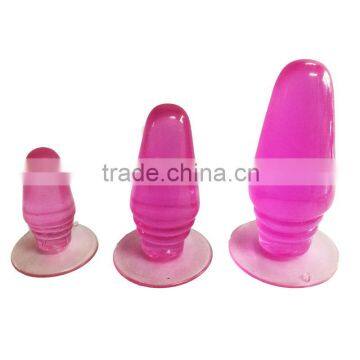 2016 New Beautiful chinese Sex toy factory safe and flexible Silicone anal sexy toy for women