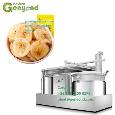 Shanghai Genyond Small Banana Slice Chips Manufacturing Production Machine Line