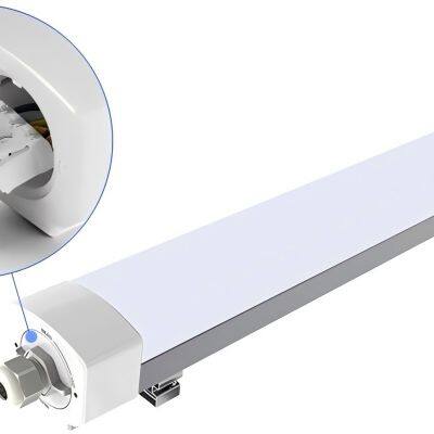 Wind Power Tower Tube Three-proof Light 20W With Emergency Wind Power Nacelle Three-proof Light photo-2