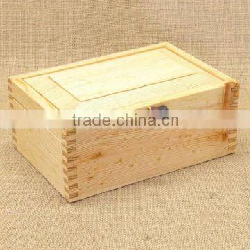 Natural wood material gift box,new design wooden box for gift