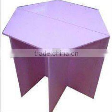 corrugated paper table furniture