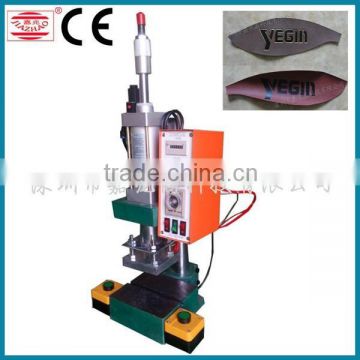 Superior leather logo embossed hot stamping machine equipment with CE approved