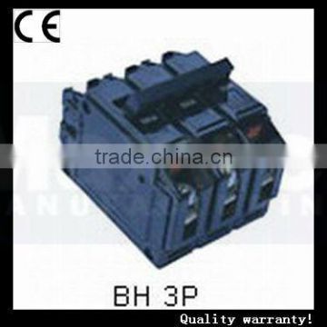 BH-P moulded case mini circuit breaker 3P