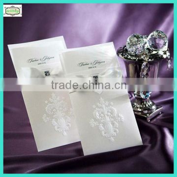 2014 hot sale invitation card for arabic wedding