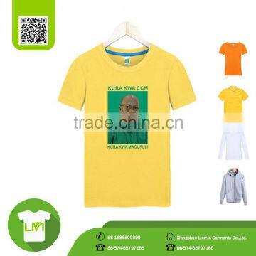 XL Large Size Adults Custom Tshirt, Promotional Plain Tshirt Printing Custom t Shirt photo-6