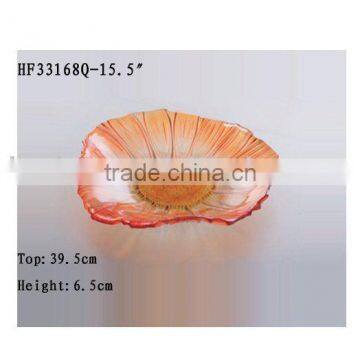 glass fruit plate printing plate