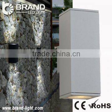 High power square Up And Down led Wall Light outdoor white shell CE/ROHS IP65