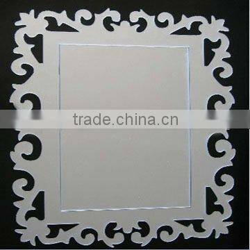 acrylic &plastic cheap decorative wall mirrors