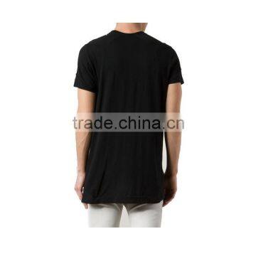 Promotion Blank Tshirts Custom Black T Shirt Design photo-2