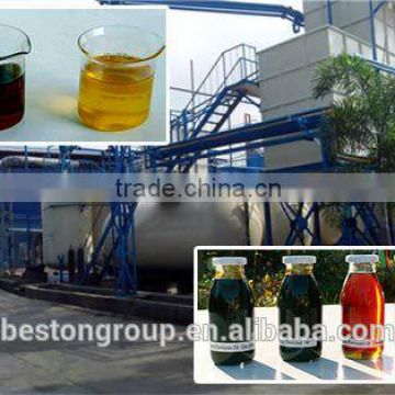 Oil recycling equipment auto oil refinery machine with high oil output