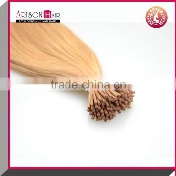 100% Human Hair Extensions Wholesale I-tip Hair Extensions