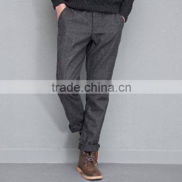 Vintage Grid Men's Casual Pants photo-4